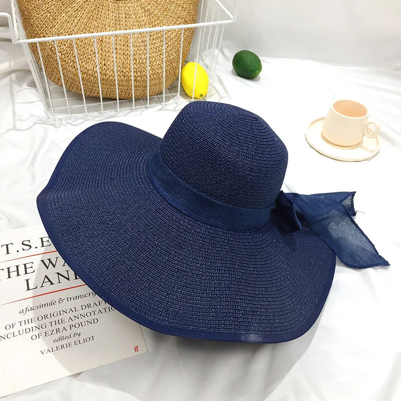 SORTYGO - Summer Seaside Brimmed Straw Hat in 10 One Size