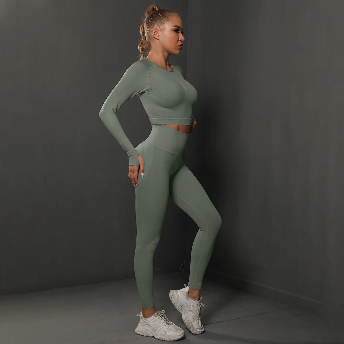 SORTYGO - ZenFlow Seamless Yoga Set in