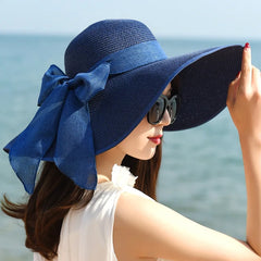 SORTYGO - Summer Seaside Brimmed Straw Hat in 7 One Size