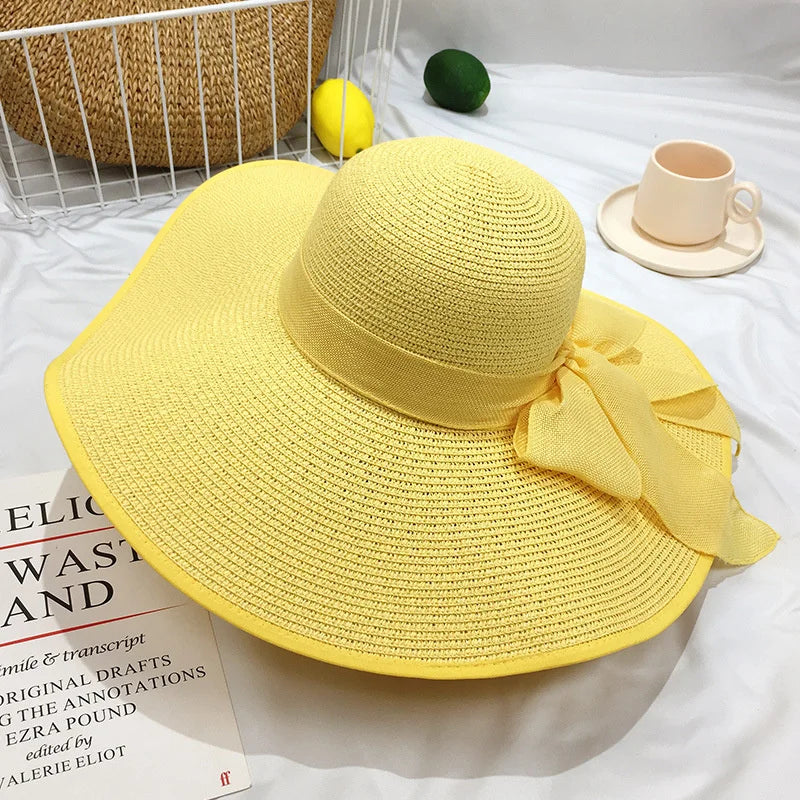 SORTYGO - Summer Seaside Brimmed Straw Hat in 13 One Size
