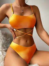 SORTYGO - Sunset Glow Two-Piece Swimsuit Set in