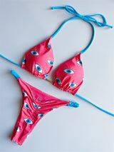 SORTYGO - Vibrant Leopard Brazilian Bikini Set in XHD004