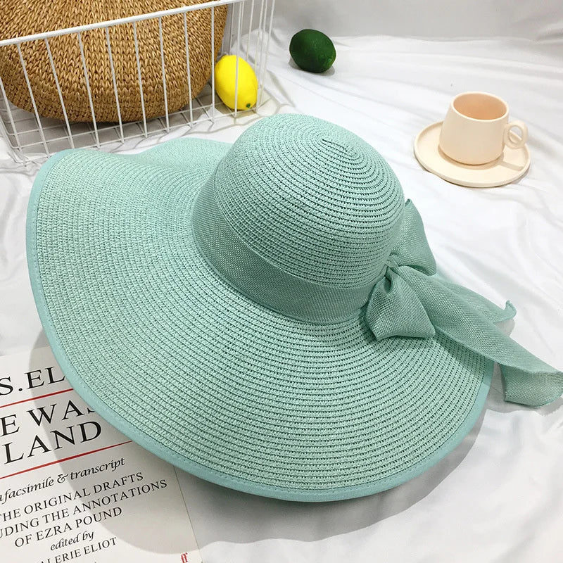 SORTYGO - Summer Seaside Brimmed Straw Hat in 20 One Size