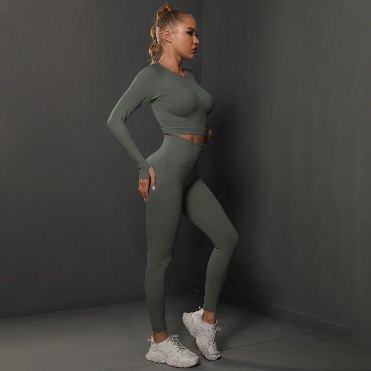 SORTYGO - ZenFlow Seamless Yoga Set in