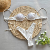 SORTYGO - Flair Underwire Bikini Set in White