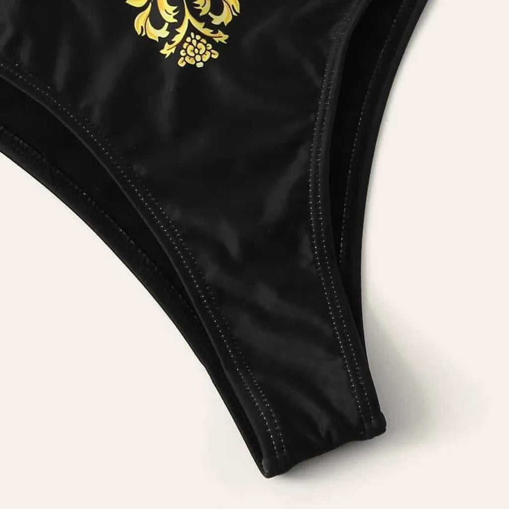 SORTYGO - Ornate Elegance One-Piece Swimsuit in