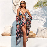 SORTYGO - Paisley Passion Two-Piece Swimsuit Set in Black