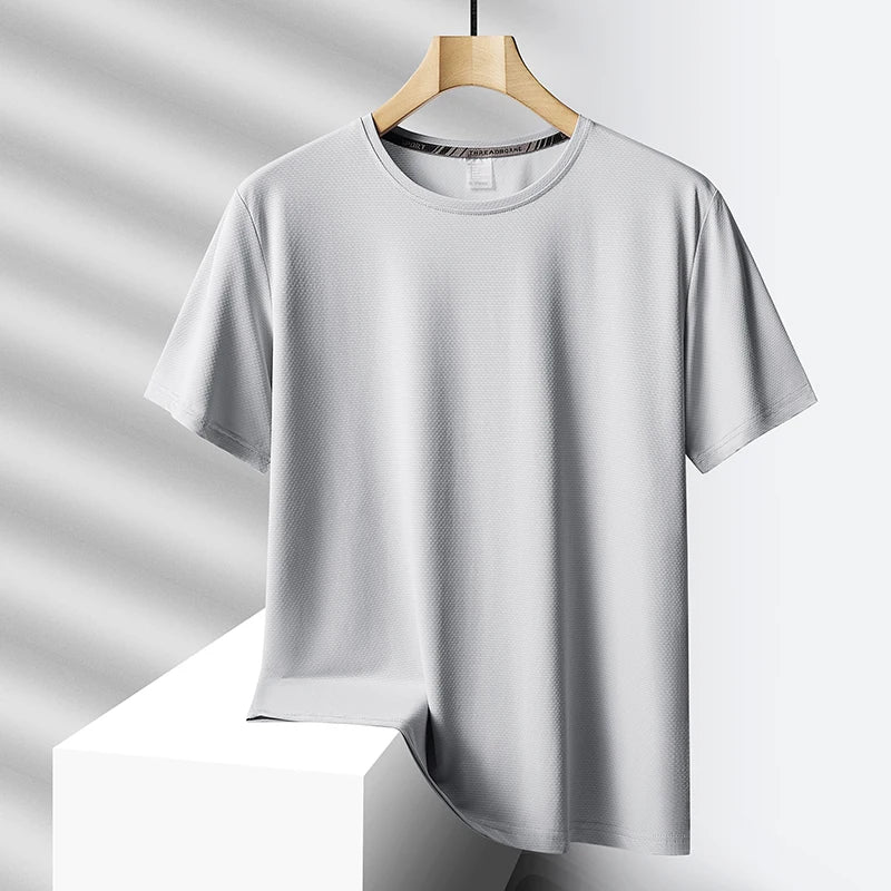 SORTYGO - Quick-Dry Short Sleeve Summer Casual T-Shirt in T888 Grey