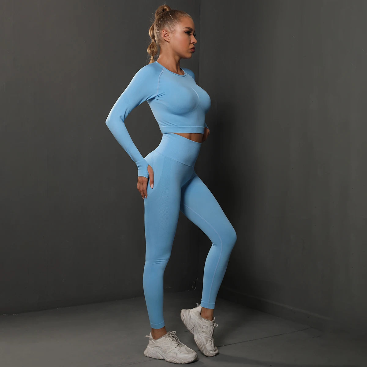 SORTYGO - ZenFlow Seamless Yoga Set in