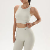 SORTYGO - VitalityFit Seamless Yoga Set in White suits