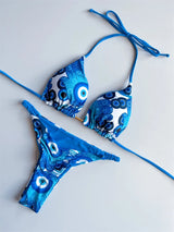 SORTYGO - Vibrant Leopard Brazilian Bikini Set in XHD002