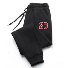 SORTYGO - Men's Varsity Joggers in Black