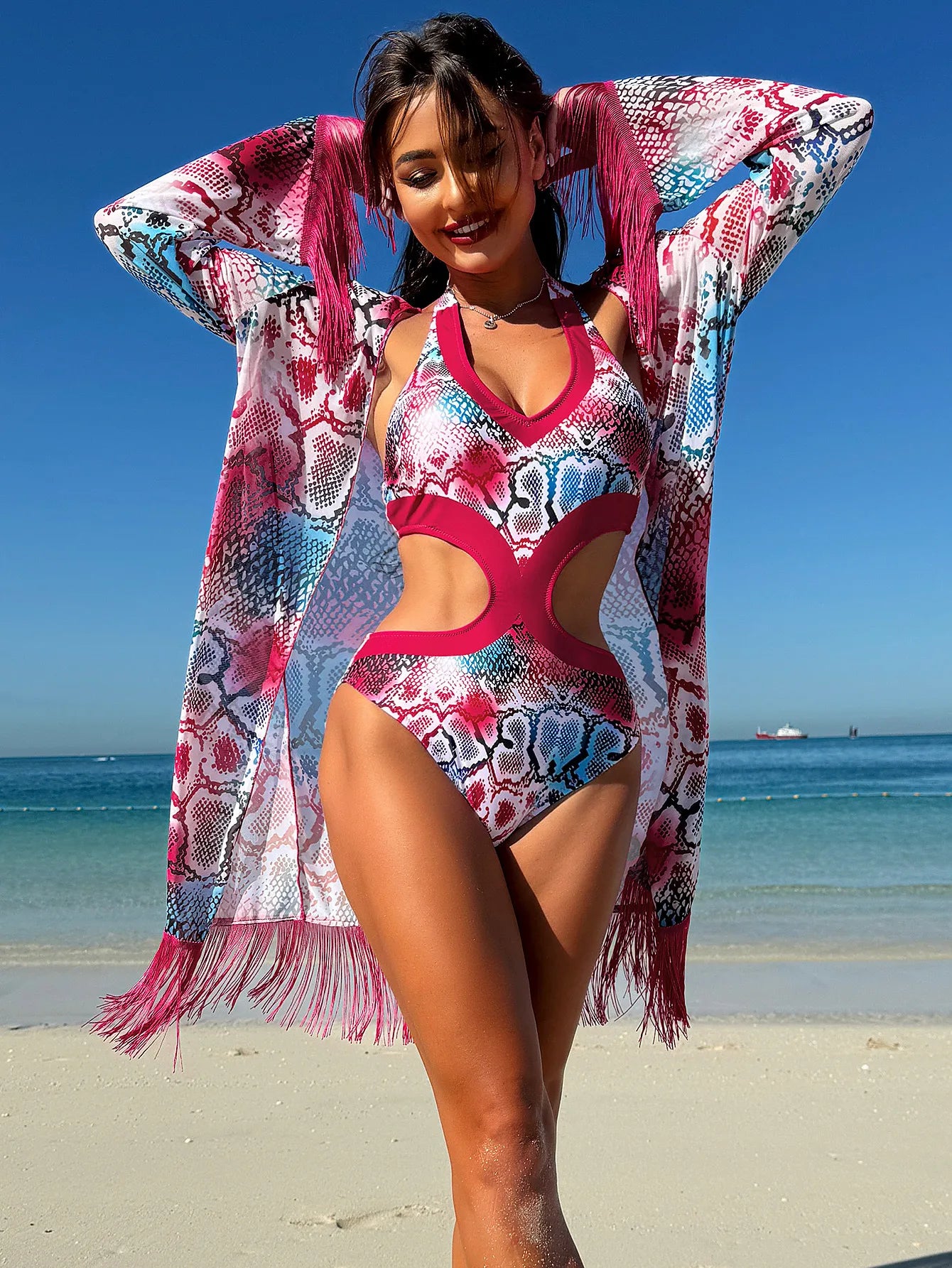 SORTYGO - Floral Chic Bikini Set in Multicolor