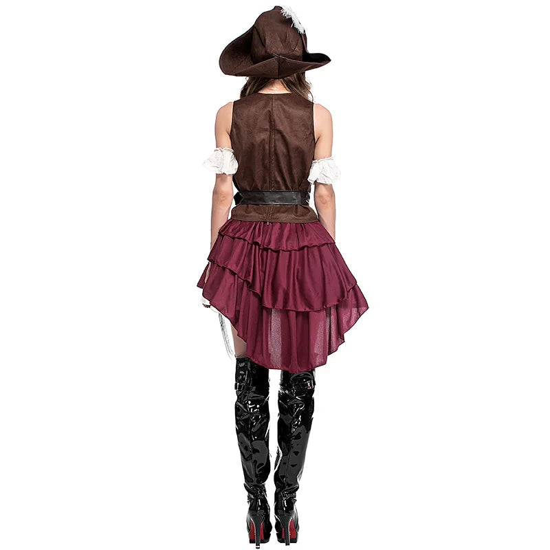 SORTYGO - Seductive Swashbuckler Pirate Costume Set in