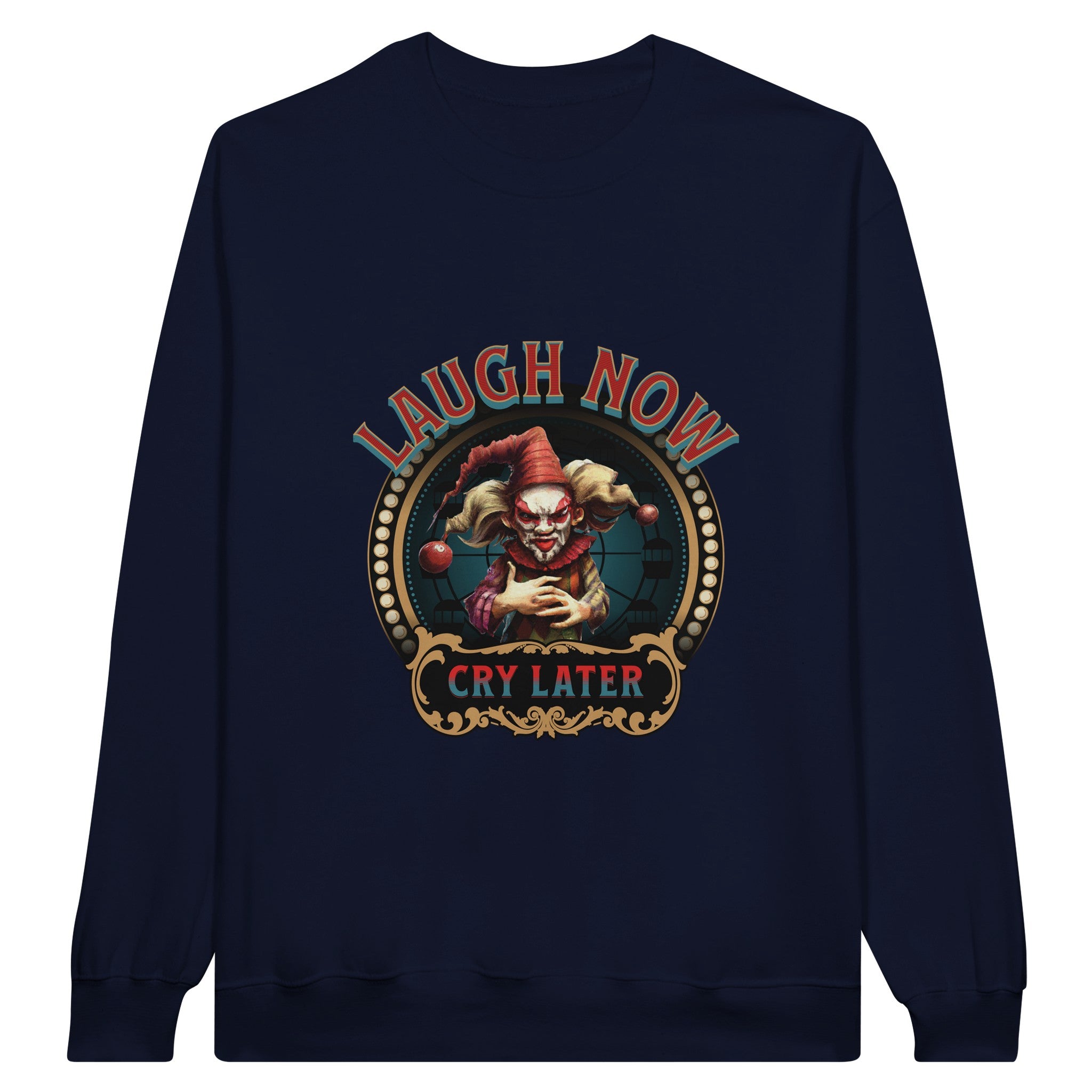 SORTYGO - Laugh Now Cry Later Men Sweatshirt in Navy