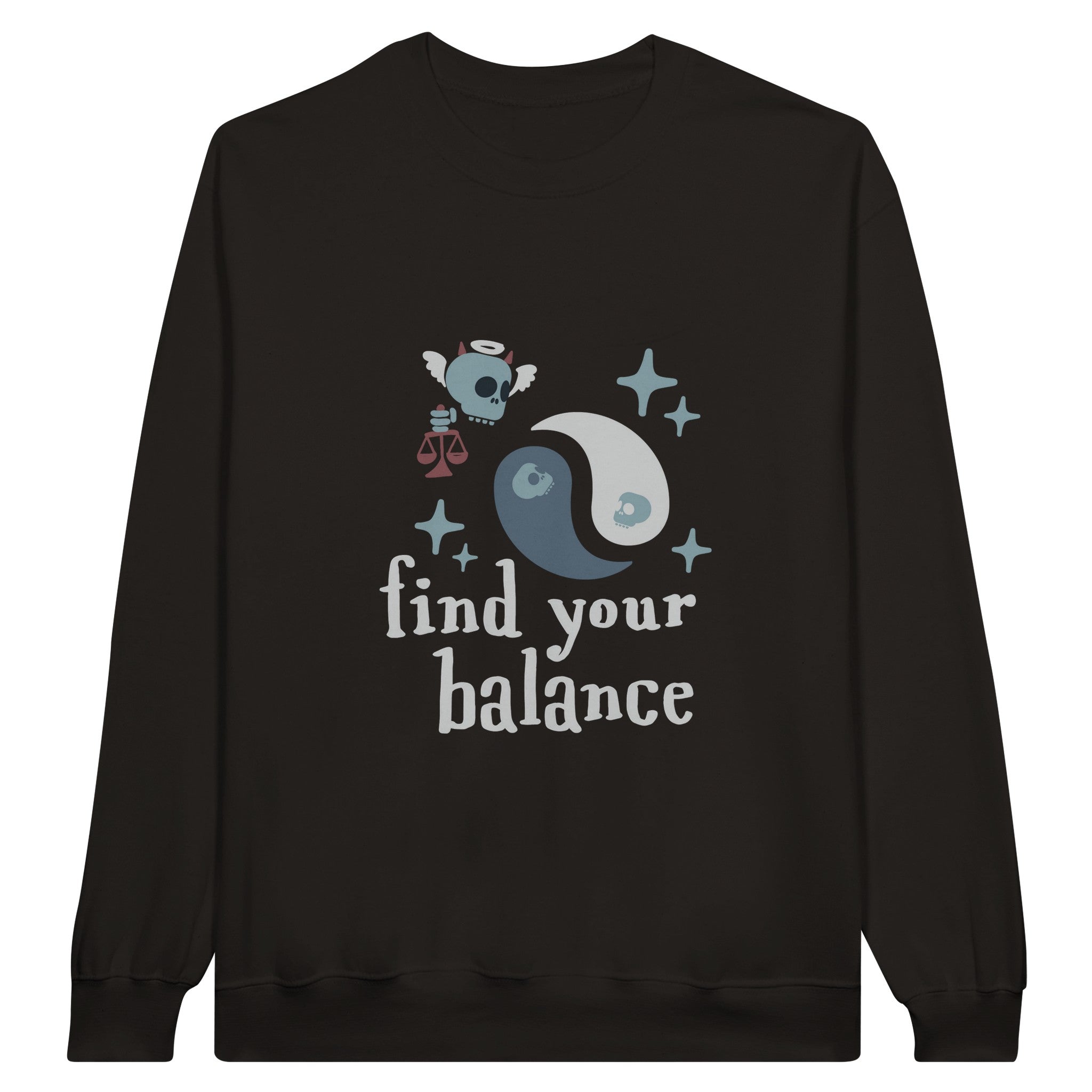 SORTYGO - Find Your Balance Men Sweatshirt in Black