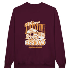 SORTYGO - Offroad Men Sweatshirt in Maroon