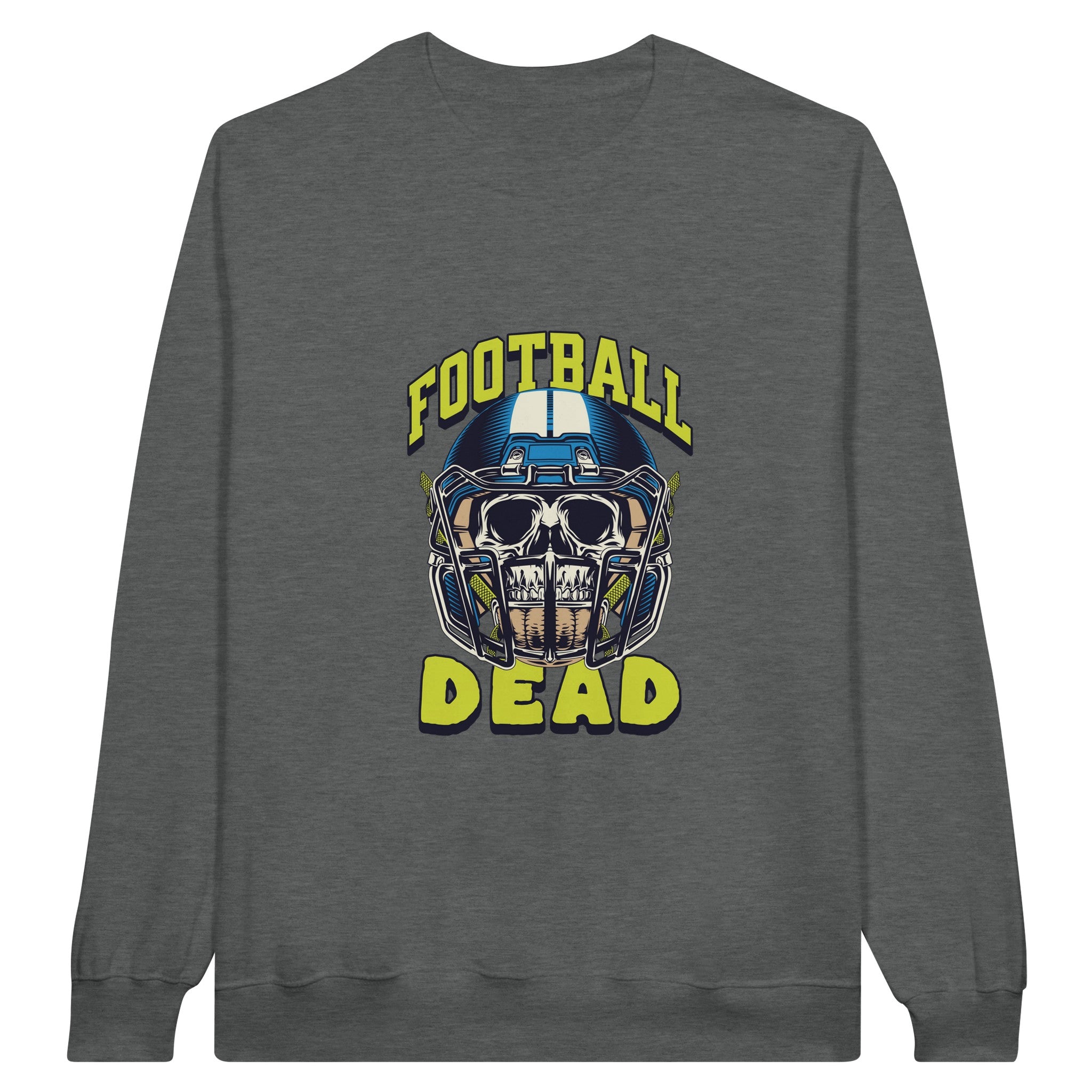 SORTYGO - Football Dead Men Sweatshirt in Graphite Heather