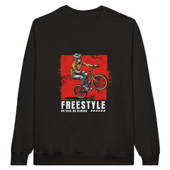 SORTYGO - Freestyle Cyclist Men Sweatshirt in Black