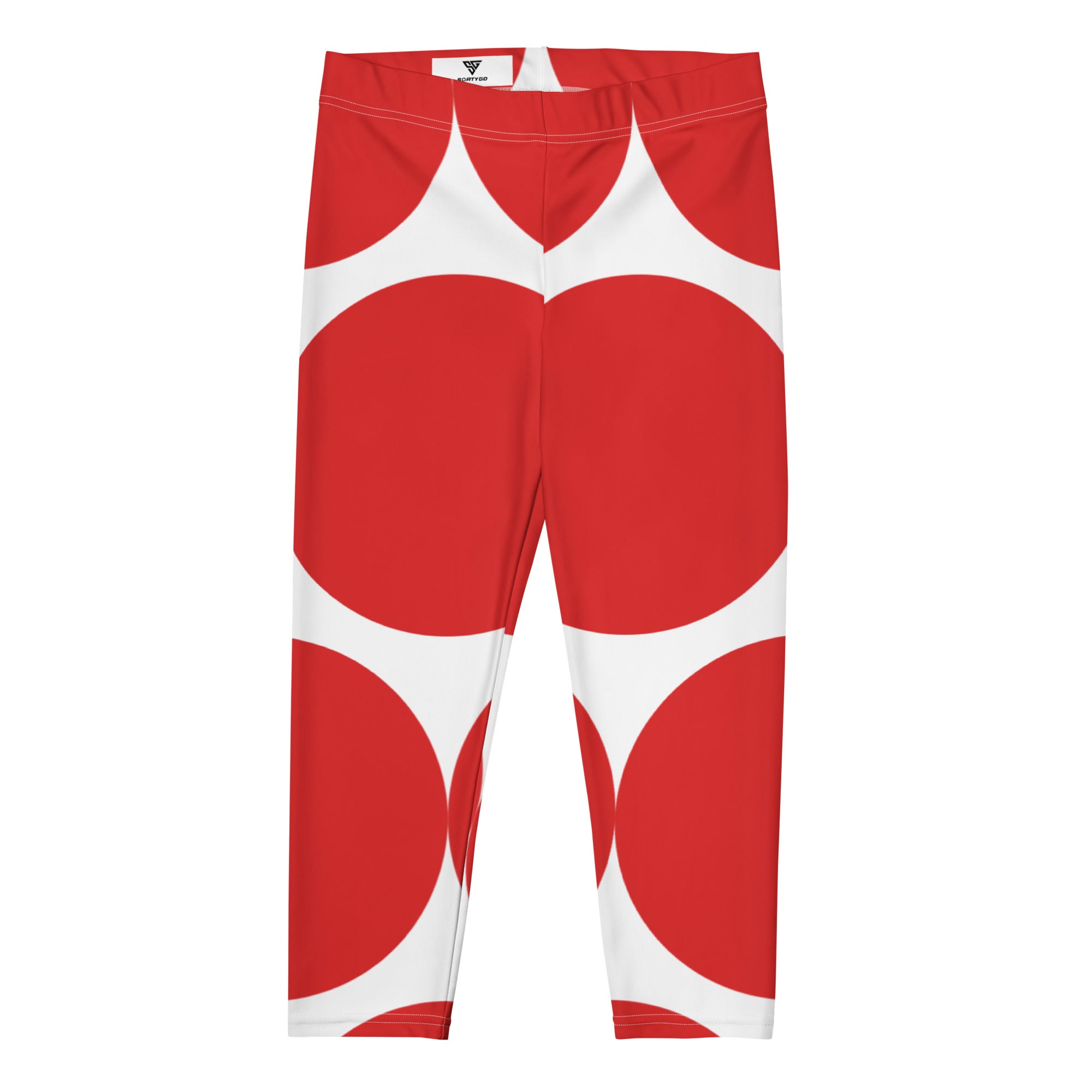 SORTYGO - Red 20 Capri Leggings in