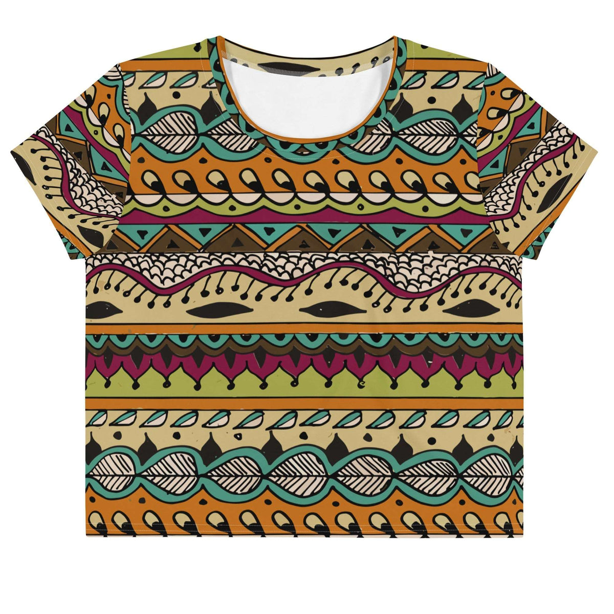 SORTYGO - Aztec Chronicles Crop Tee in 3XL