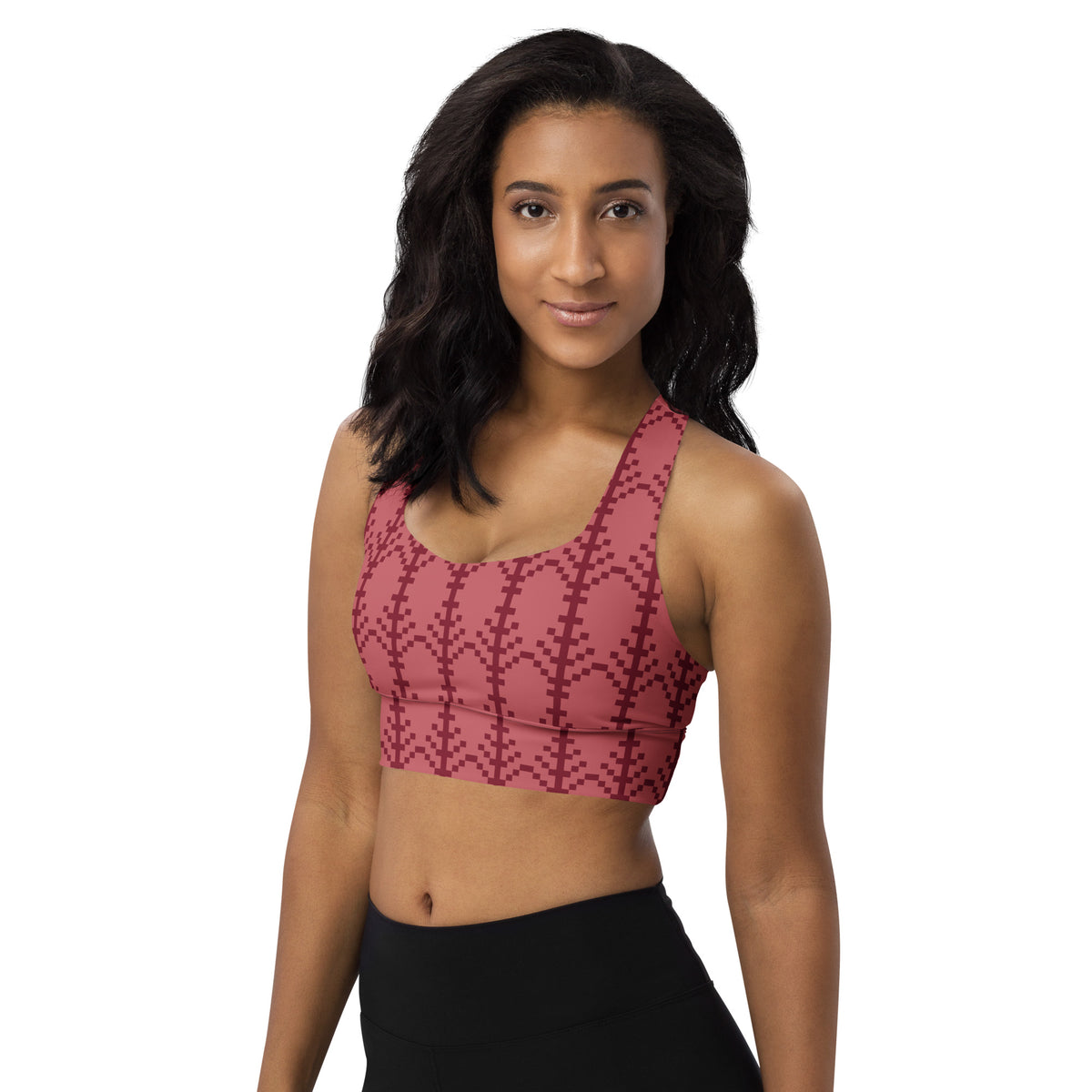 SORTYGO - Festive 10 Longline Sports Bra in 3XL