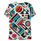 SORTYGO - Vibrant Precision Men Athletic T-Shirt in
