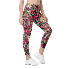 SORTYGO - Nouveau Rhythm Women Crossover Leggings in 6XL