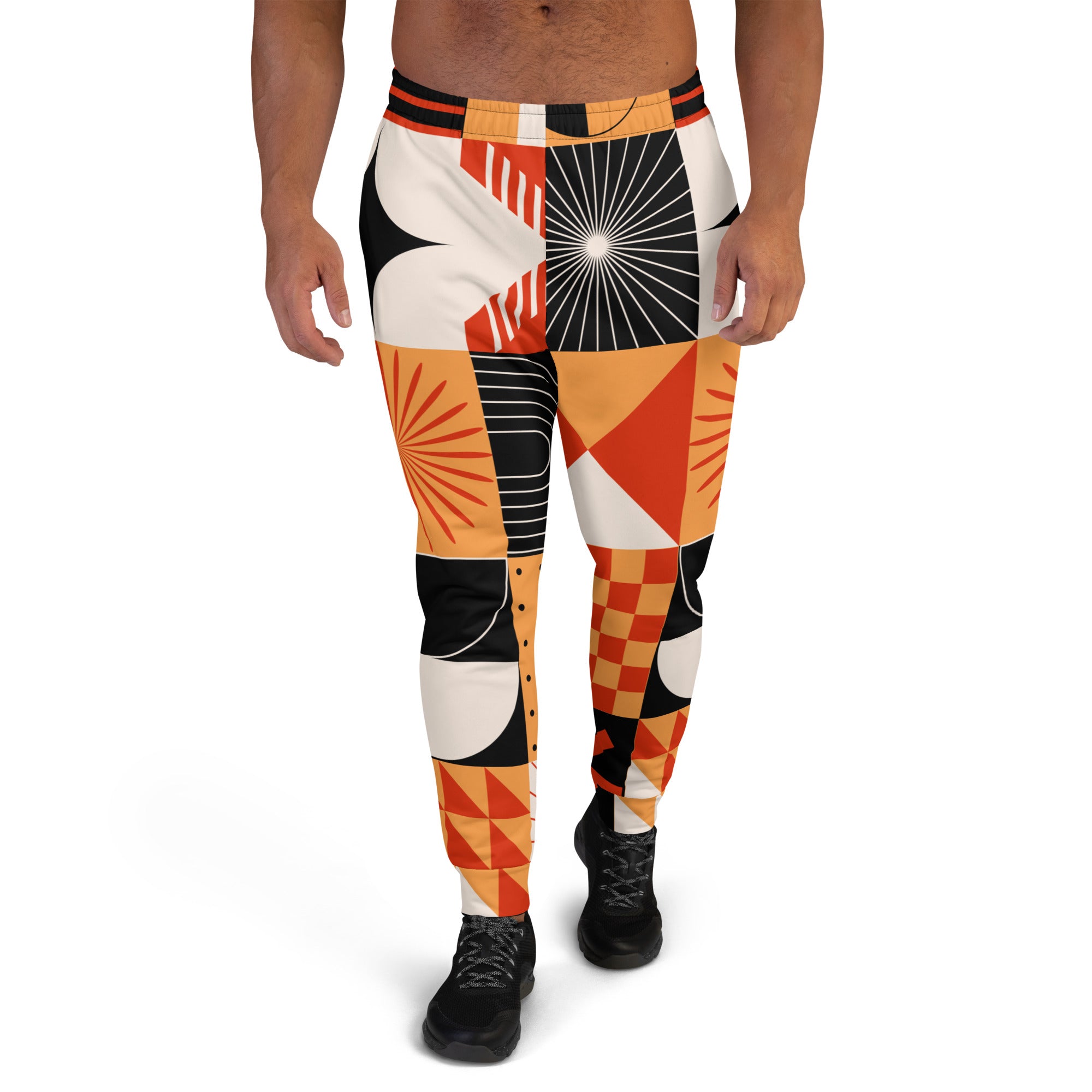 SORTYGO - Geometric Fusion Men Jogger in 3XL