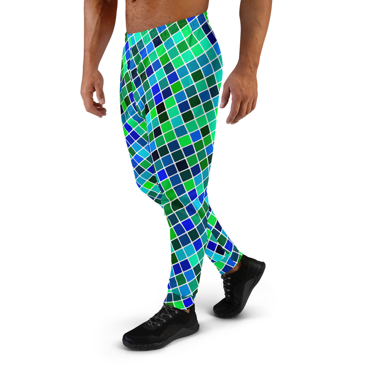 SORTYGO - Spectrum Squares Men Jogger in 3XL