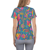 SORTYGO - Nature Tapestry Women Athletic T-Shirt in