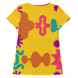 SORTYGO - Radiant Splash Women Athletic T-Shirt in