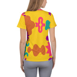 SORTYGO - Radiant Splash Women Athletic T-Shirt in