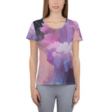 SORTYGO - Cosmic Pastel Women Athletic T-Shirt in 3XL