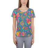 SORTYGO - Nature Tapestry Women Athletic T-Shirt in 3XL