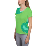 SORTYGO - Fluid Blob Women Athletic T-Shirt in