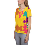 SORTYGO - Radiant Splash Women Athletic T-Shirt in