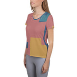 SORTYGO - Symmetry and Balance Women Athletic T-Shirt in