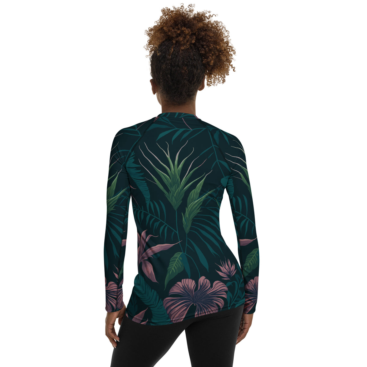 SORTYGO - Twilight Tropic Women Rash Guard in 3XL