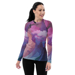 SORTYGO - Cosmic Pastel Women Rash Guard in