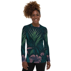 SORTYGO - Twilight Tropic Women Rash Guard in