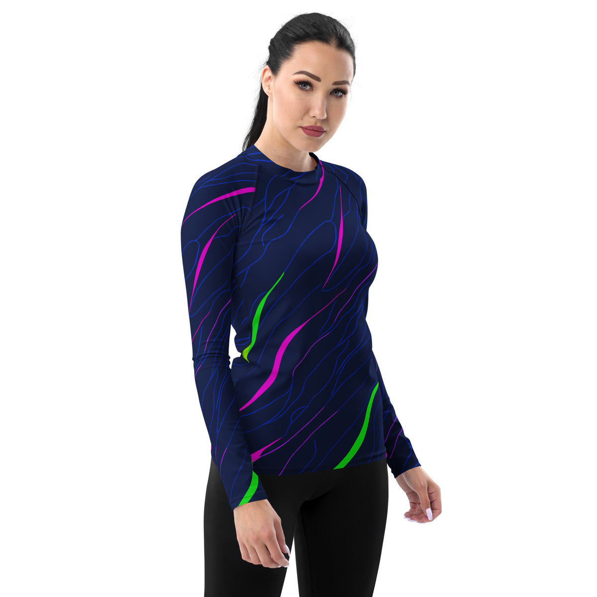 SORTYGO - Zephyr Women Rash Guard in 3XL