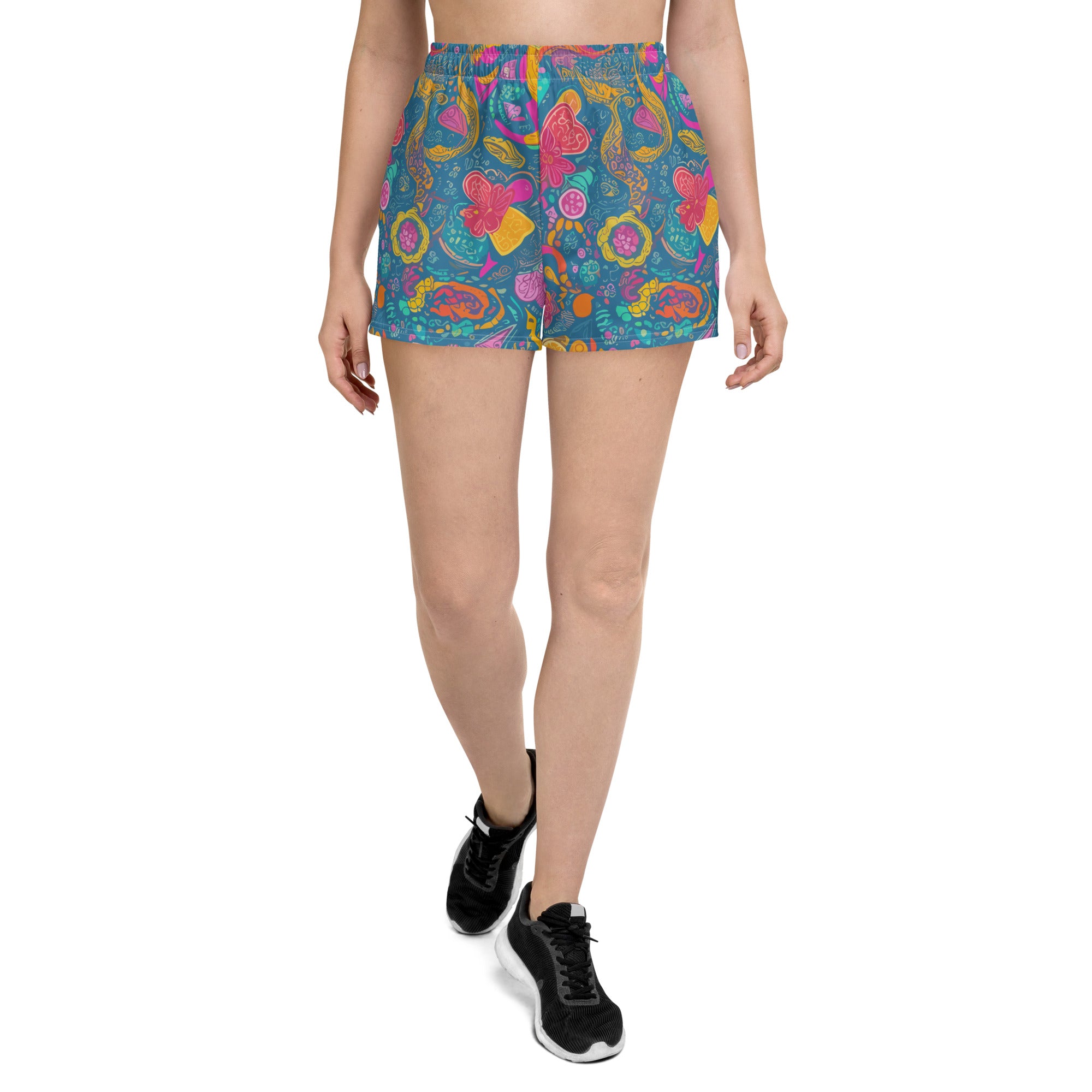 SORTYGO - Nature Tapestry Women Athletic Short in 3XL