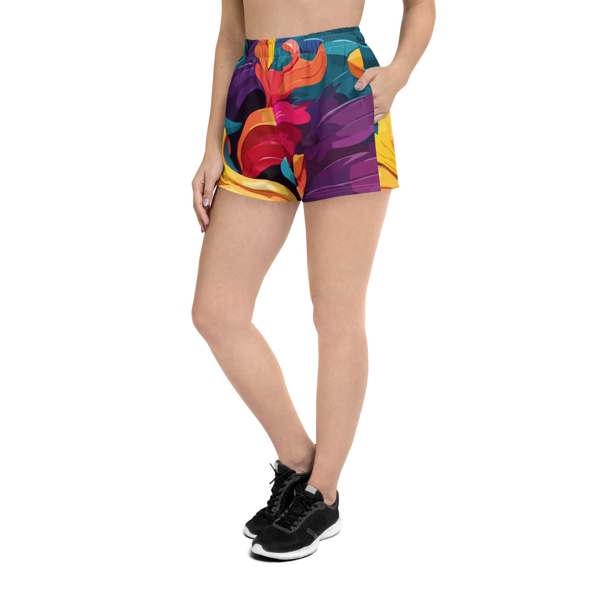 SORTYGO - Feather Whirl Women Athletic Short in