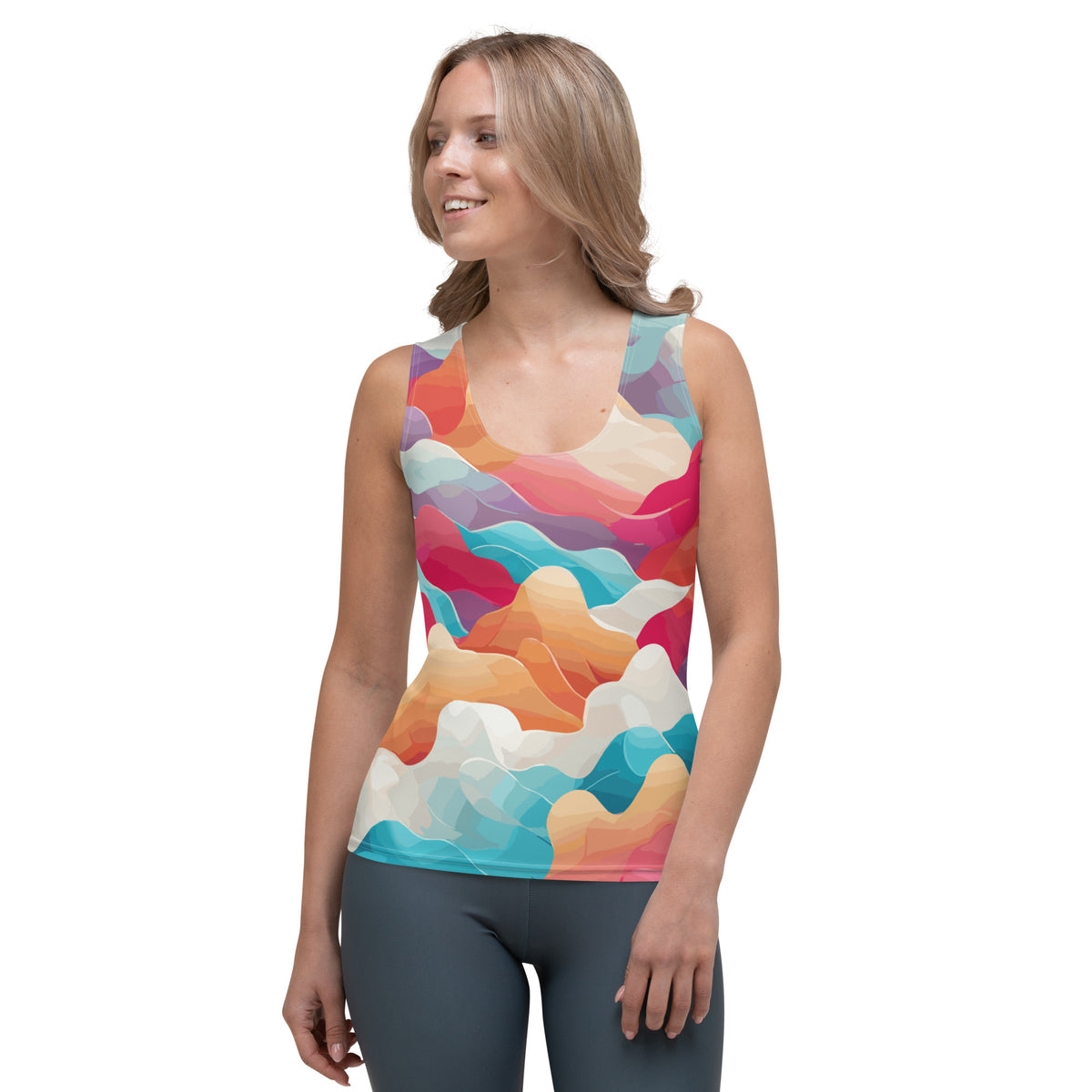 SORTYGO - Candy Cloud Women Tank Top in XL