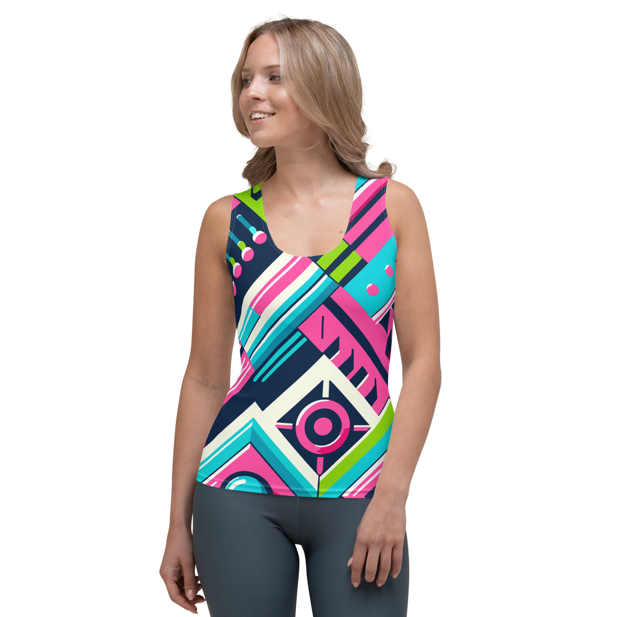 SORTYGO - Mosaic Madness Women Tank Top in XL