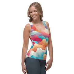 SORTYGO - Candy Cloud Women Tank Top in