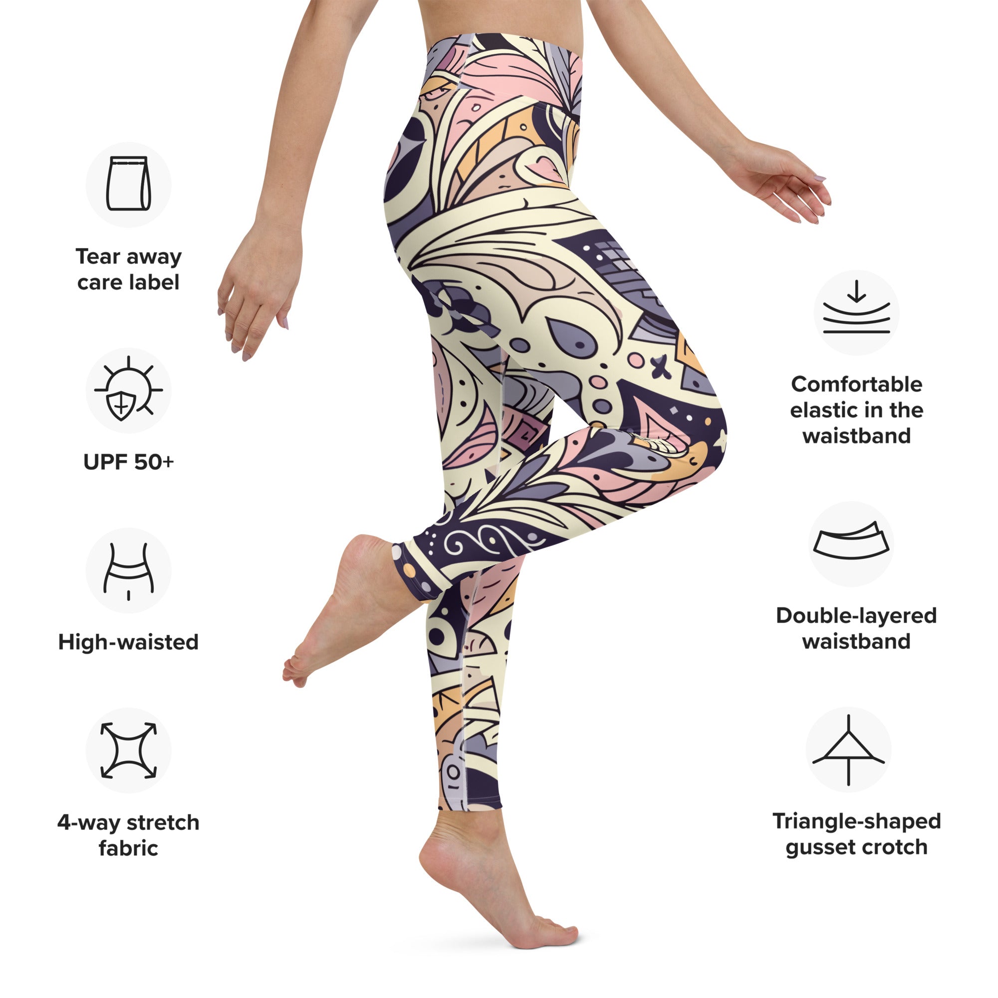 SORTYGO - Soft Contours High Waisted Yoga Leggings in
