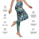 SORTYGO - Vibrant Vortex High Waisted Yoga Leggings in