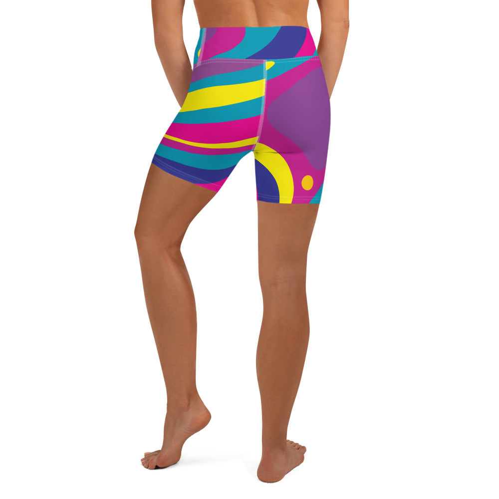 SORTYGO - Pop Wave Women Yoga Short in